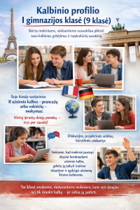 Vokiečių- prancūzų kalbos klasė